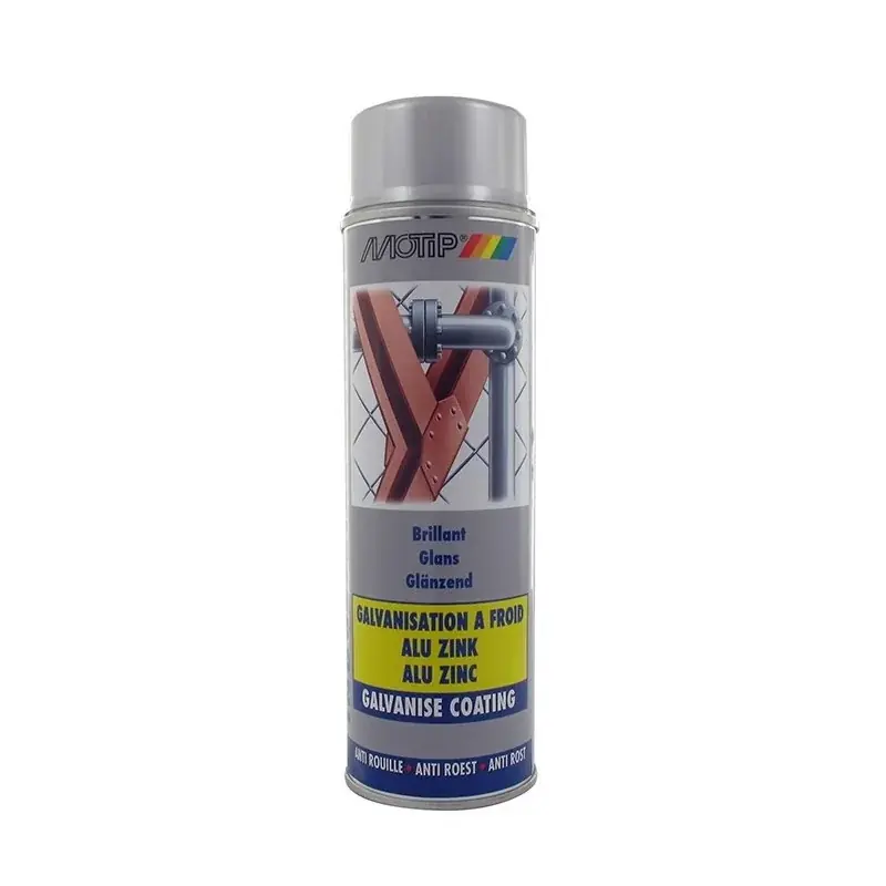 Quantité Limitée Peinture spéciale motoculture couleur galvanisé brillant – Aérosol 400ml