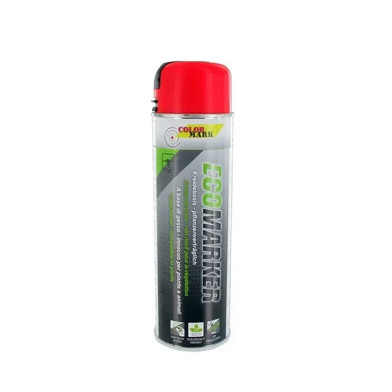 Vente Directe Aérosol COLOR MARK 500 ml fluo rouge pour marquage craie