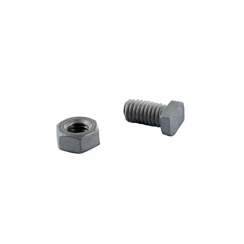 Nouveauté Jeu de 10 boulons à tête rectangulaire M6 x 14 mm