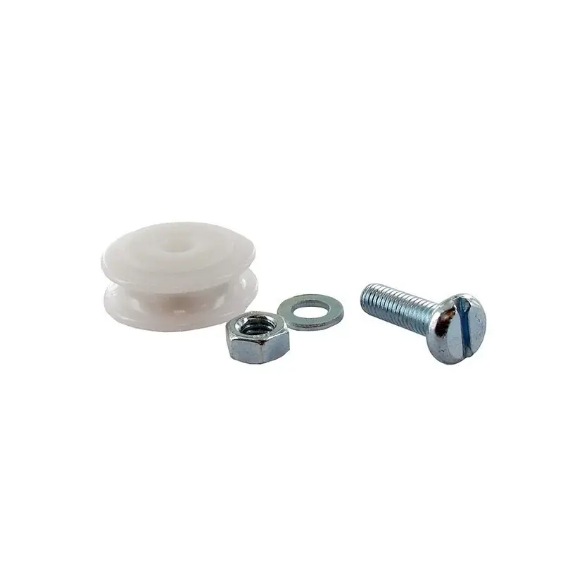Jeu de 2 roues de porte de serre coulissante – Diamètre 28 mm Meilleur Choix