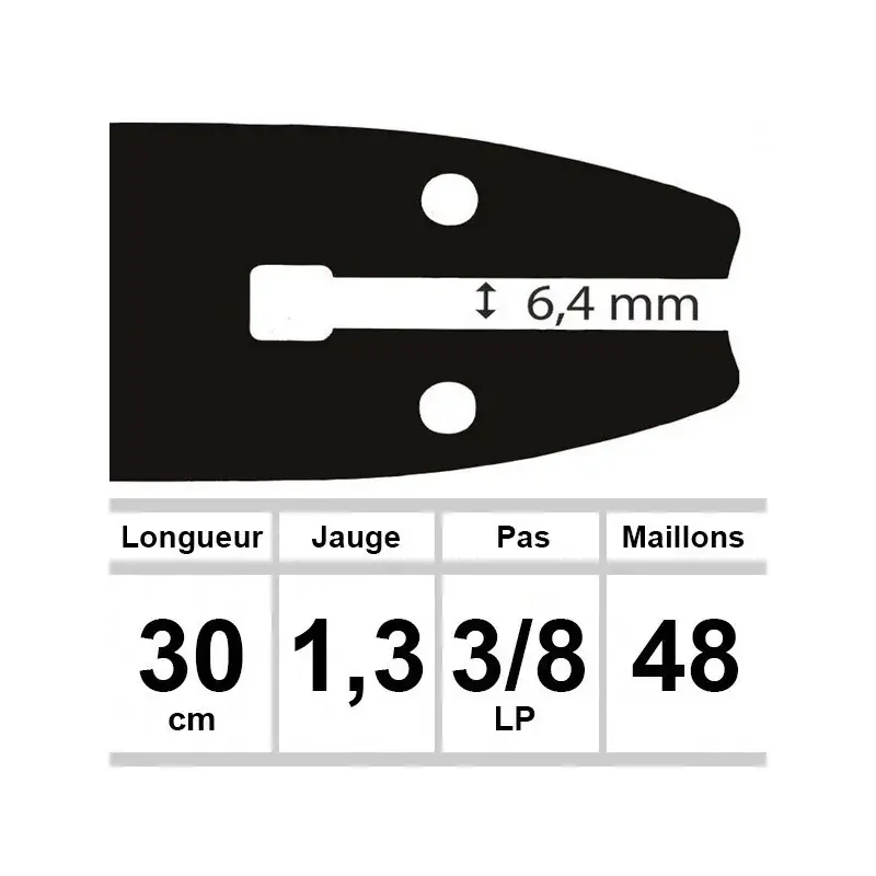 Paiement Sécurisé Guide Homelite – Ozaki coupe 30 cm