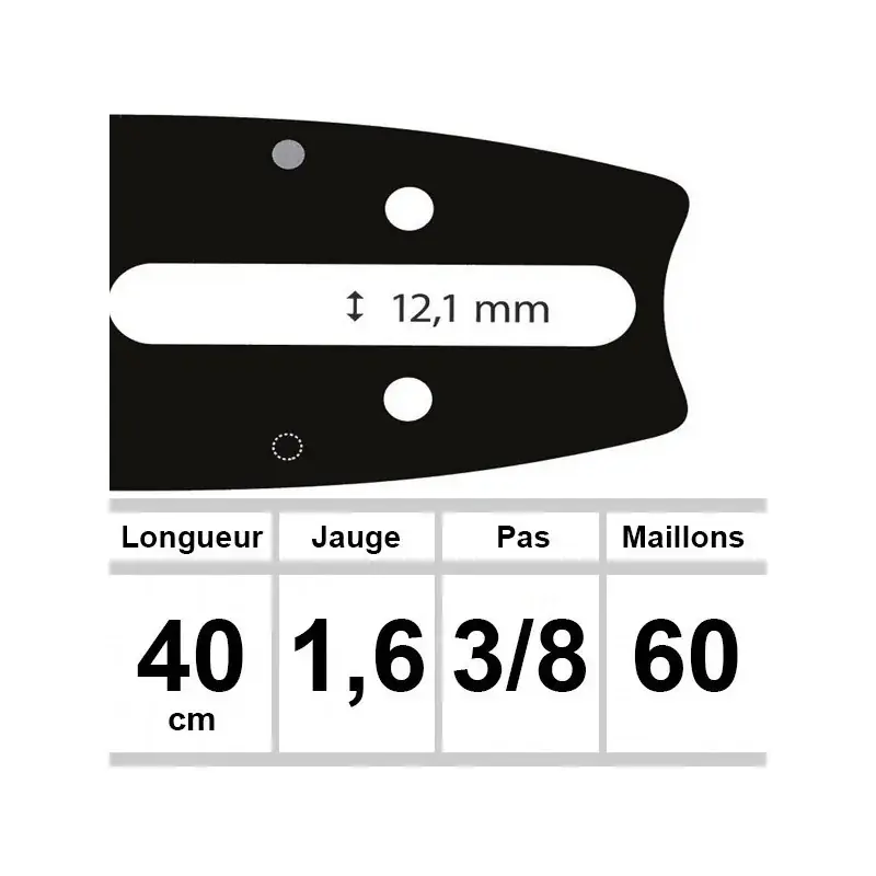 Guide Stihl – Ozaki coupe 40 cm Marque