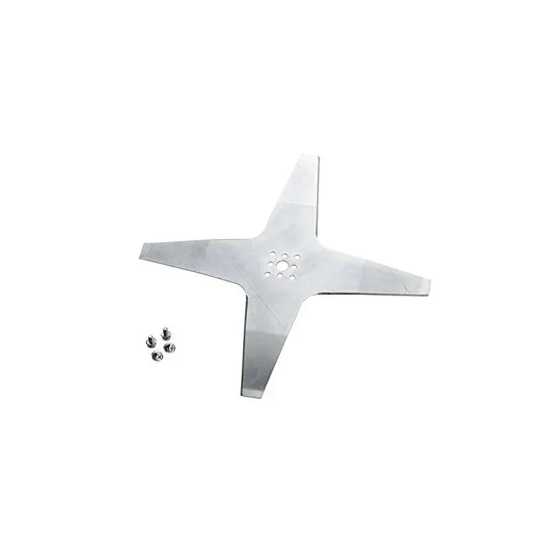 Nouveauté Lame courbée robot tondeuse 4 dents diamètre 24cm AMBROGIO – WIPER 50D001802