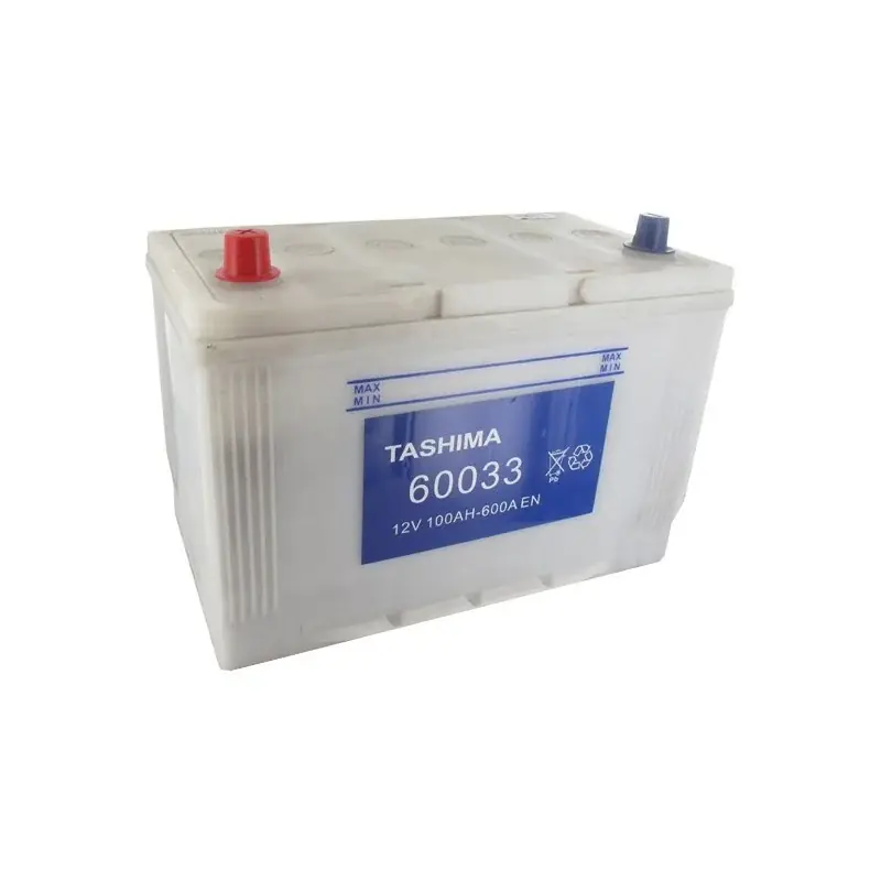 Batterie 12V 100A/H – borne + à gauche – TASHIMA pour modèles KUBOTA Affaire À Saisir