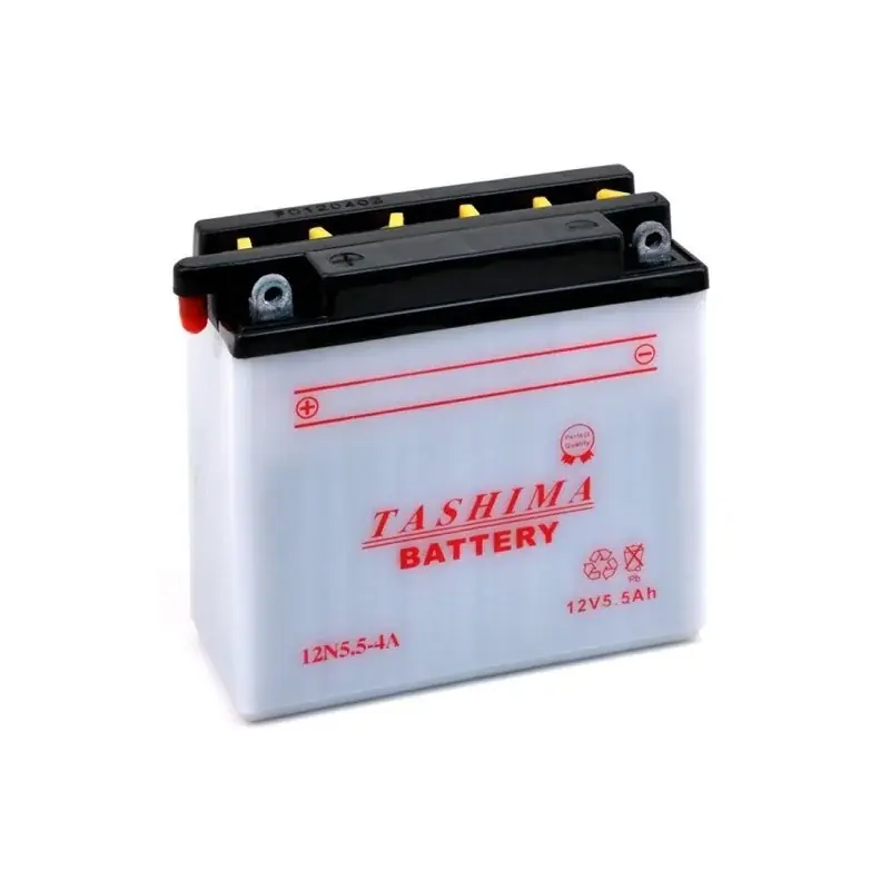 Authentique Batterie 12N554A + à gauche
