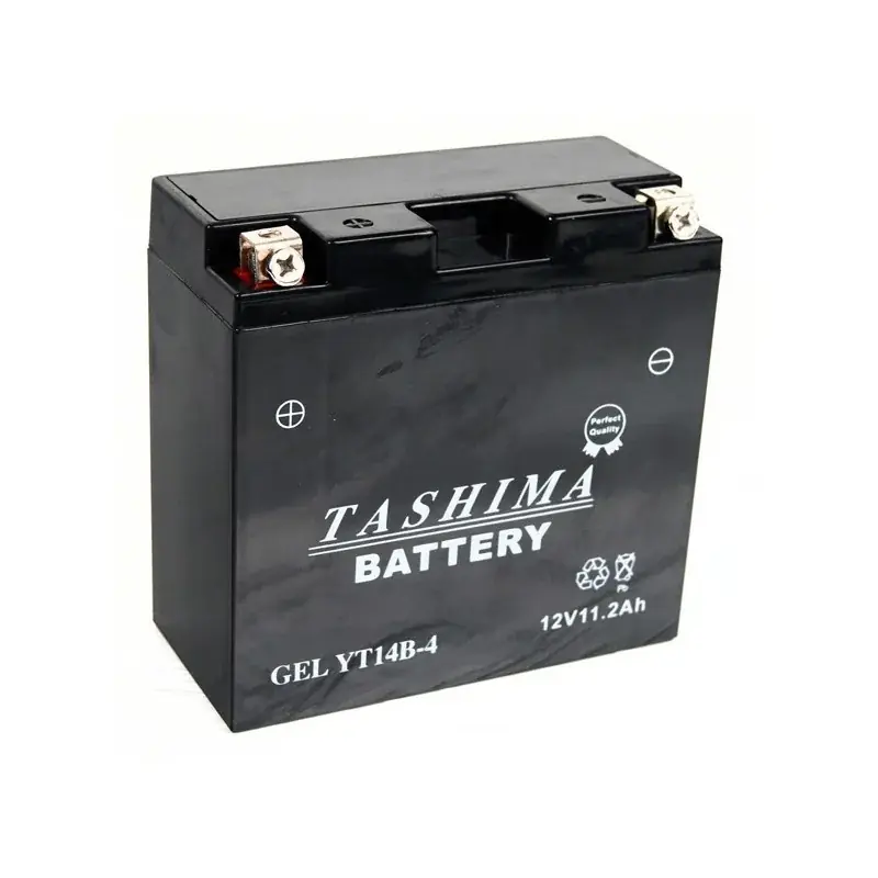 Batterie gel YT14B4 + à gauche Retour Gratuit
