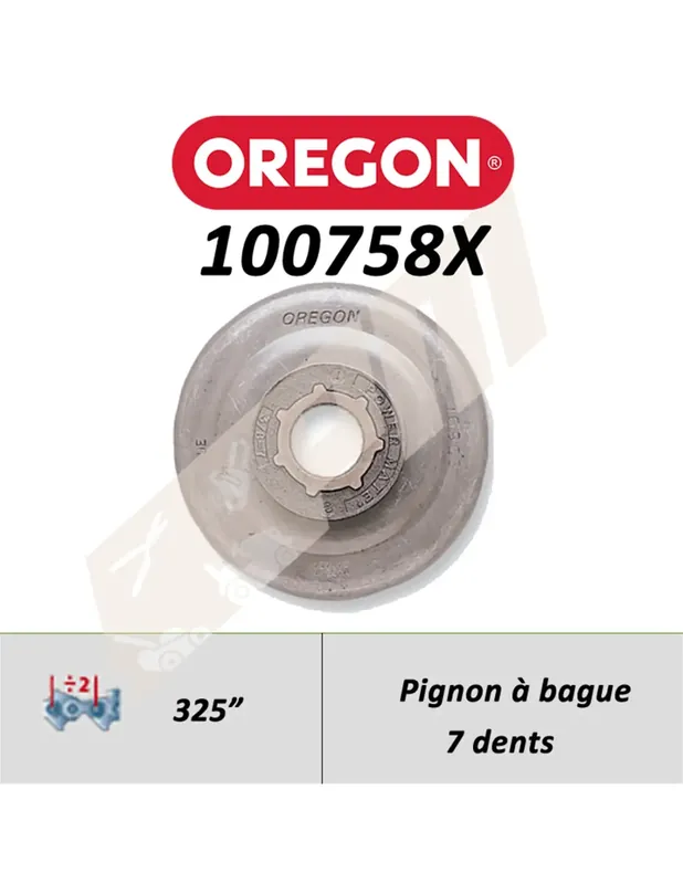 Pignon de tronçonneuse OREGON POWER MATE .325 Dernier Modèle