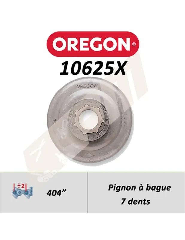 Pignon de tronçonneuse OREGON POWER MATE .404 Usine Directe