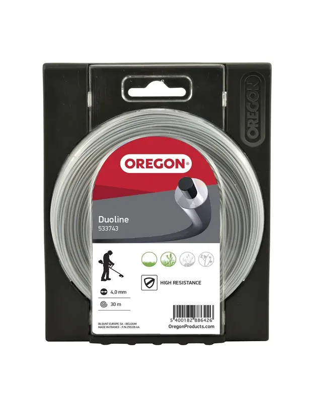 FIL DEBROUSSAILLEUSE OREGON DUOLINE 3.0MM 60M Meilleur Prix