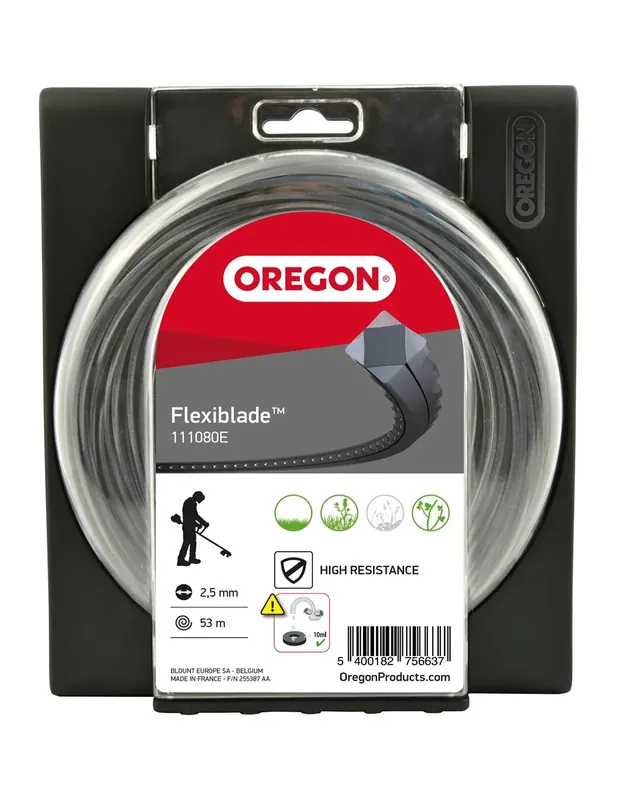 Authentique FIL DEBROUSSAILLEUSE OREGON FLEXIBLADE 3.50MM 27M