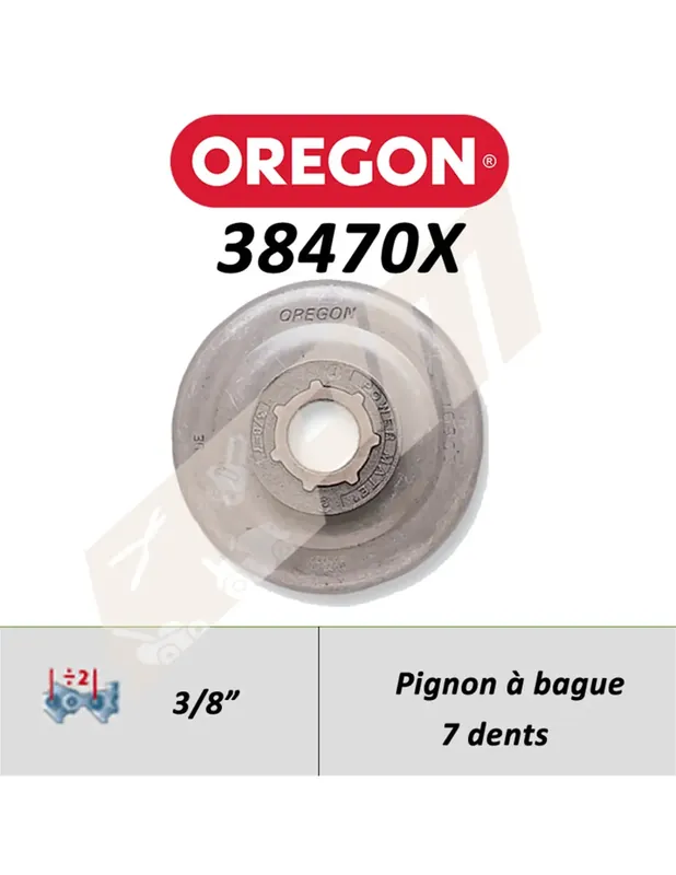 Commande En Gros Pignon de tronçonneuse OREGON POWER MATE 3/8