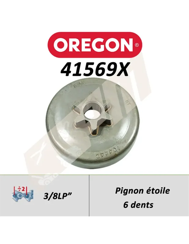 Produit De Marque Pignon de tronçonneuse OREGON AM A ETOILE 3/8