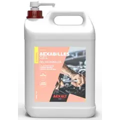 Aexabilles gel mains microbilles citron pompe+bidon de 4,5L – AEXALT – SA663 Offre Limitée