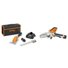 Pack promo de 2 machines 11V (HSA 26 pack complet + GTA 26 Sans batterie ni chargeur) – STIHL Dernière Chance