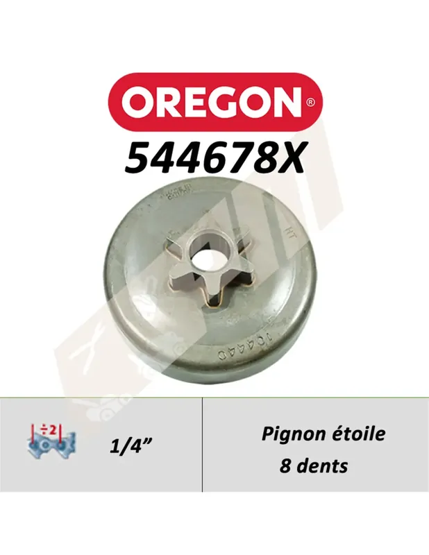 Pignon de tronçonneuse OREGON AMATEUR A ETOILE Certifié