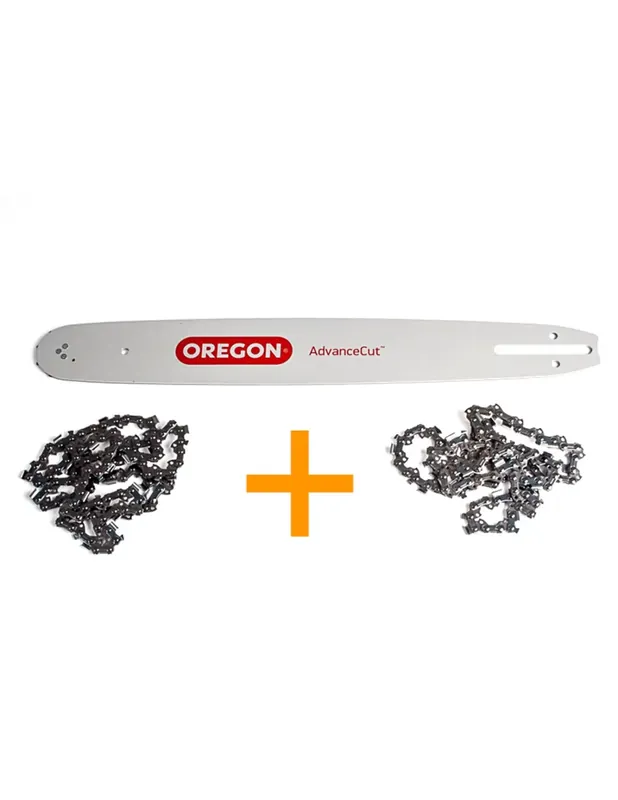 Solde COMBO OREGON 1 guide140SXEA074 + 2 chaines 91VXL050E POUR TRONCONNEUSE