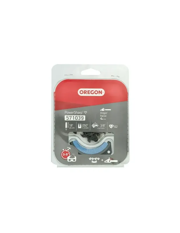 Achat Immédiat Chaîne pour tronçonneuse CS1500 OREGON guide 45 cm 62E