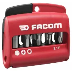 Bon Marché Jeu de 10 embouts mixte Fente / PZ / 6 pans – FACOM – E.111PB
