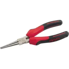 Offre Spéciale Pince à bec rond bimatières chromée polie 160mm – SAM OUTILLAGE – 235-16G