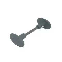 Dernière Chance Bouton double C6 orné en fonte peint appret gris – JARDINIER MASSARD – J502182