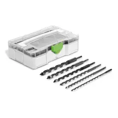Bon Marché Set de mèches à simple spirale SB CE/6-Set en coffret Systainer SYS MINI 1 TL TRA à couvercle transparent – FESTOOL – 205902