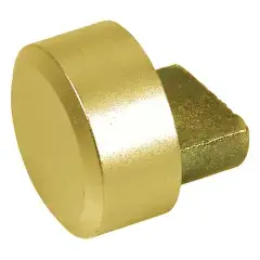 Patte à glace cylindrique diamètre 20mm laiton poli – GUITEL – PGPL20S10E10 Must-Have