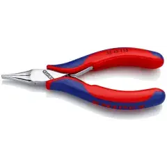 Pince de préhension pour l‘électronique avec charnière entrepassée – KNIPEX – 35 12 115 Nouveauté