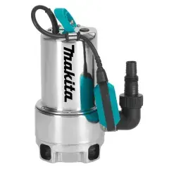 Pompe vide-cave à eau chargée 550W inox – MAKITA – PF0610 Usine Directe