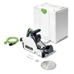 Offre Spéciale Scie plongeante avec inciseur 1500/190W TSV 60 KEBQ-Plus + coffret Systainer SYS3 – FESTOOL – 576730