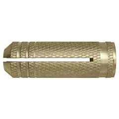 Cheville laiton MS 5 x 18 pour vis à pas métriques boîte de 100 – FISCHER – 26425 Nouvelle Collection