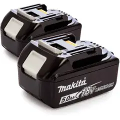 Soldes Pack de 2 batteries 18 V MAKSTAR Li-Ion BL1850B 5.0 Ah - - MAKITA - - PACK2BAT5LI
