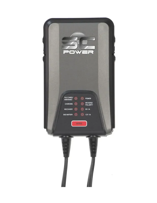 Chargeur de batteries 6v-12v – 9 phases – 1.0 Amp Top Vente