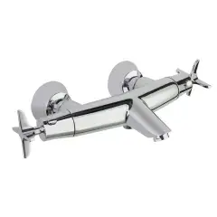 Mitigeur bain-douche thermostatique ADAGIO 913901S chromé poignées en laiton blocage température 38°C – RAMON SOLER – 91C306104 Affaire À Saisir