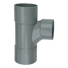 Jusqu'à Épuisement Des Stocks Té pied de biche culotte PVC double Femelle 87°30 D32 - WAVIN - 3026026