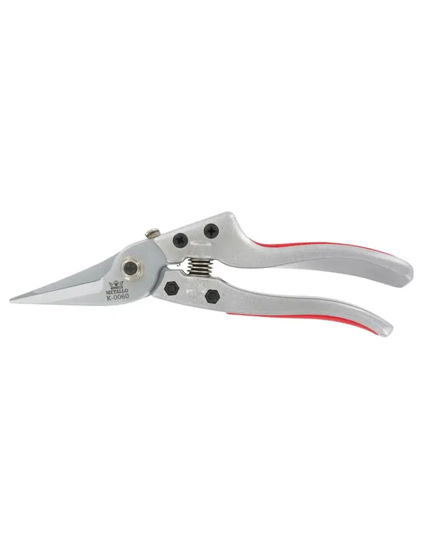 Sécateur Metallo 20.5 cm, rouge/grise Ø de coupe 15 mm Offre Exclusive
