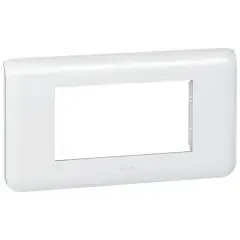 Plaque de finition Blanc MOSAIC horizontale blanc 4 modules - LEGRAND - 78814 Achetez Aujourd'hui