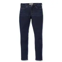 Commander Vite Jean slim-fit femme LAYTON SKINNY T34 W2 bleu marine - CARHARTT - S1102734464W2REG