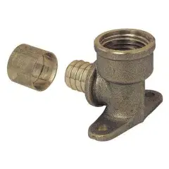 Quantité Limitée Coude avec base de fixation D16 1/2‘‘ – GARIS – 2318-16-15