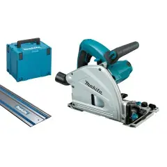 Scie plongeante 1300W + rail de guidage + coffret MAKPAC 4 – MAKITA – PROMOPACK8 Réduction