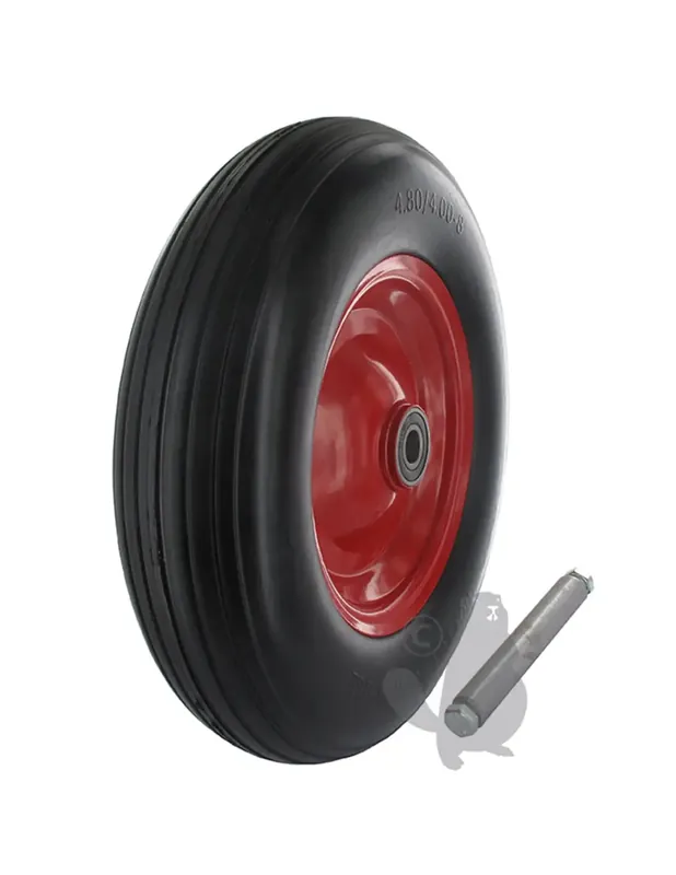 Roue pleine pour brouette 480/400-8 Promotion Saisonnière