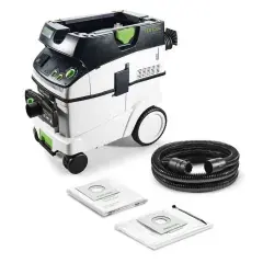Seulement Aujourd&rsquo;hui Aspirateur eau et poussières 1200W Cleantec CTL 36 E AC-LHS 350 – FESTOOL – 574960