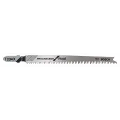 5 lames de scie sauteuse T 234 X Progressor for Wood – BOSCH – 2608633528 Nouvel Arrivage