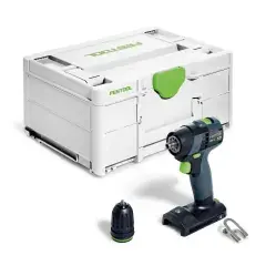 Perceuse-visseuse 18V TXS 18-BASIC (sans batterie ni chargeur) en coffret Systainer 3 – FESTOOL – 576894 Populaire