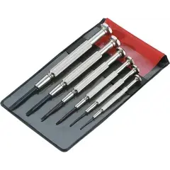 Jeu de 6 micro-tournevis pour vis à fente – SAM OUTILLAGE – 269-BJ6-0 Promotion Saisonnière