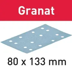 Prix Réduit Abrasifs GRANAT 80x133mm P40 GR/10 – FESTOOL – 497127