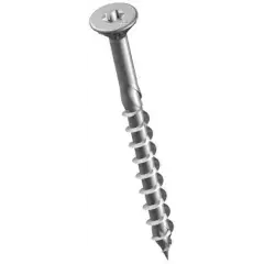 Vis de charpente à tête fraisée 6 lobes internes zingué 8X100 boîte de 100 – ULTIMA – VBFTX8X100SR Nouveauté