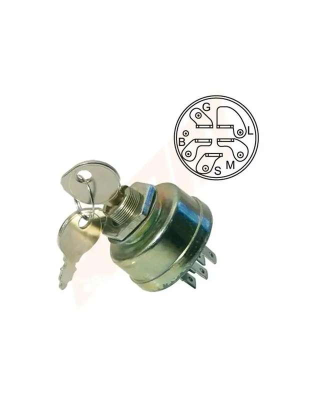 CONTACTEUR A CLE 5 bornes AYP – HUSQVARNA 145499 – 158913-163088 Expédition Rapide
