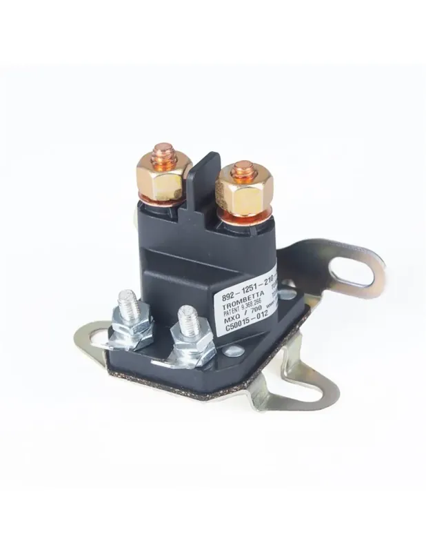 RELAIS – SOLENOIDE UNIVERSEL Tracteur Tondeuse à double Fixation Meilleur Prix