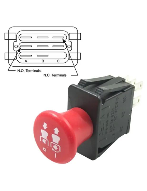 Réduction Interrupteur poussoir pour AYP 146283-154959-169417-174651