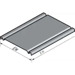 Achat Immédiat Couvercle CO2 L 2000mm – NIEDAX – 005003